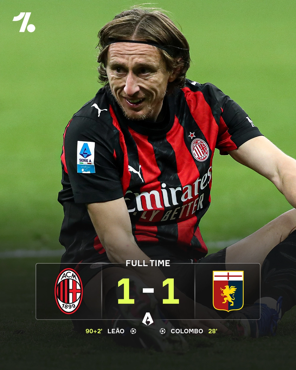 Kết quả bóng đá Serie A: AC Milan thoát thua phút cuối sau quả 11m hỏng ăn - Ảnh 1.