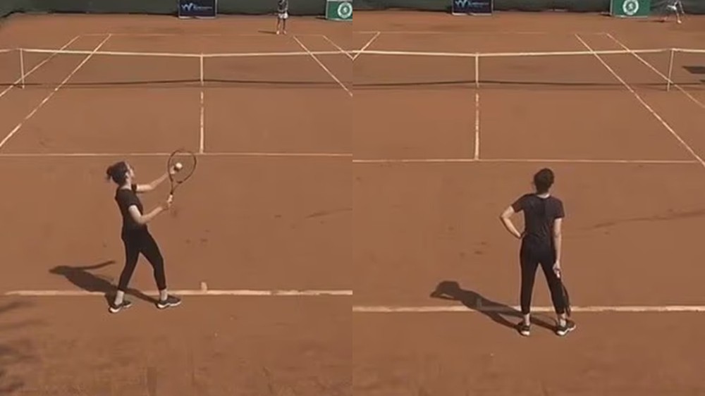 Tay vợt lần đầu tham gia giải đấu chuyên nghiệp, chỉ giành được 3 điểm và mắc 20 lỗi giao bóng - Ảnh 3. Tay vợt lần đầu tham gia giải đấu chuyên nghiệp, chỉ giành được 3 điểm và mắc 20 lỗi giao bóng - Ảnh 3.