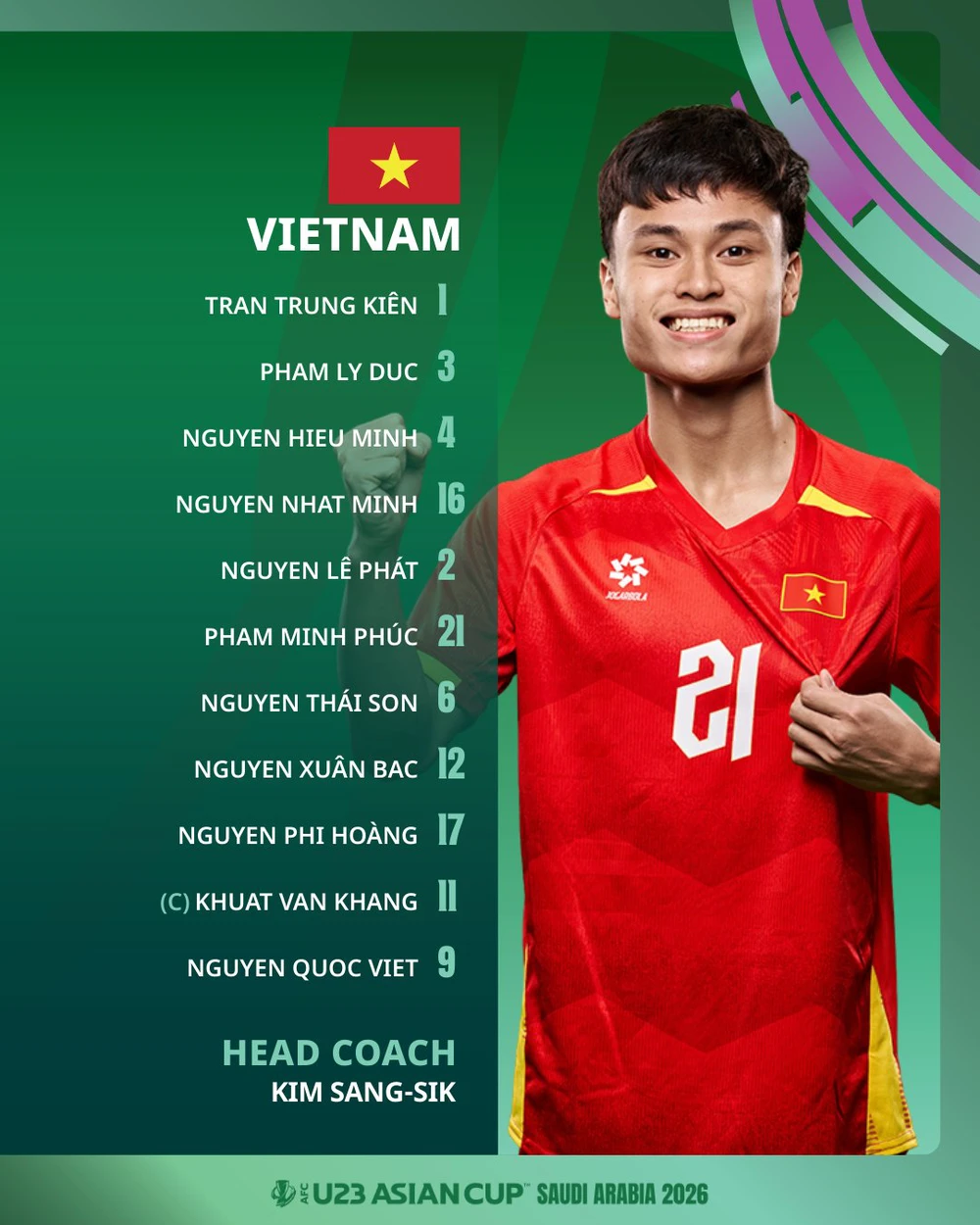 TRỰC TIẾP bóng đá Việt Nam vs Kyrgyzstan 21h hôm nay: Đình Bắc ngồi ngoài - Ảnh 3.