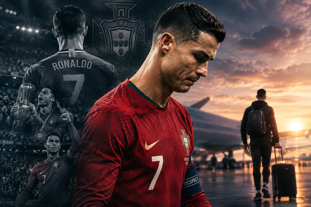 Cristiano Ronaldo rời khỏi đội tuyển Bồ Đào Nha: Quyền lực cuối cùng của CR7 - Ảnh 1. Cristiano Ronaldo rời khỏi đội tuyển Bồ Đào Nha: Quyền lực cuối cùng của CR7 - Ảnh 1.