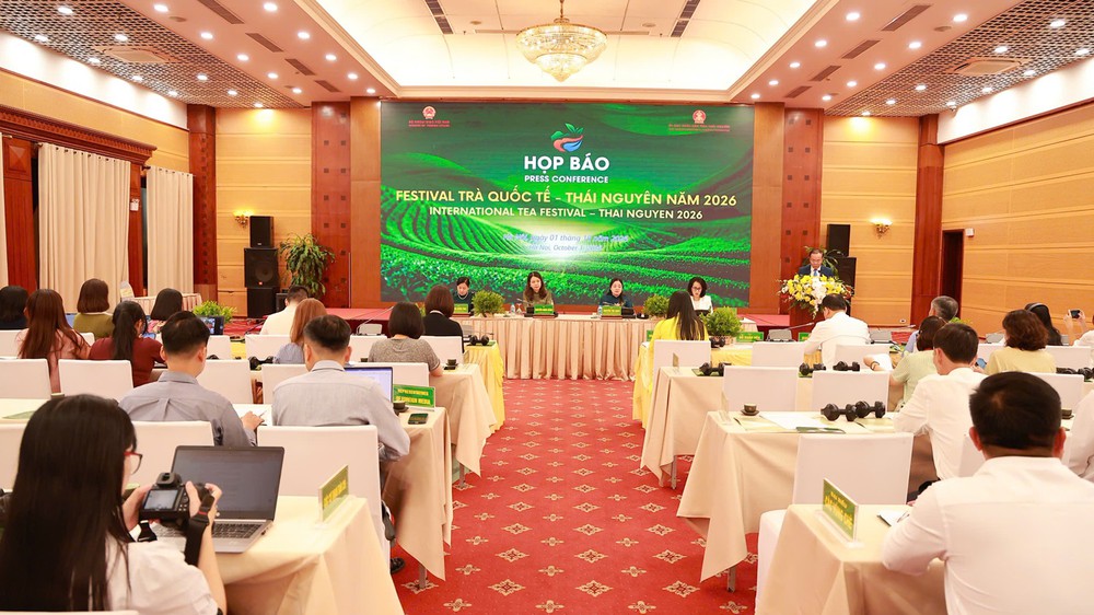Festival Trà quốc tế Thái Nguyên: Từ "Đệ nhất danh trà" đến điểm nhấn du lịch - Ảnh 1. Festival Trà quốc tế Thái Nguyên: Từ "Đệ nhất danh trà" đến điểm nhấn du lịch - Ảnh 1.