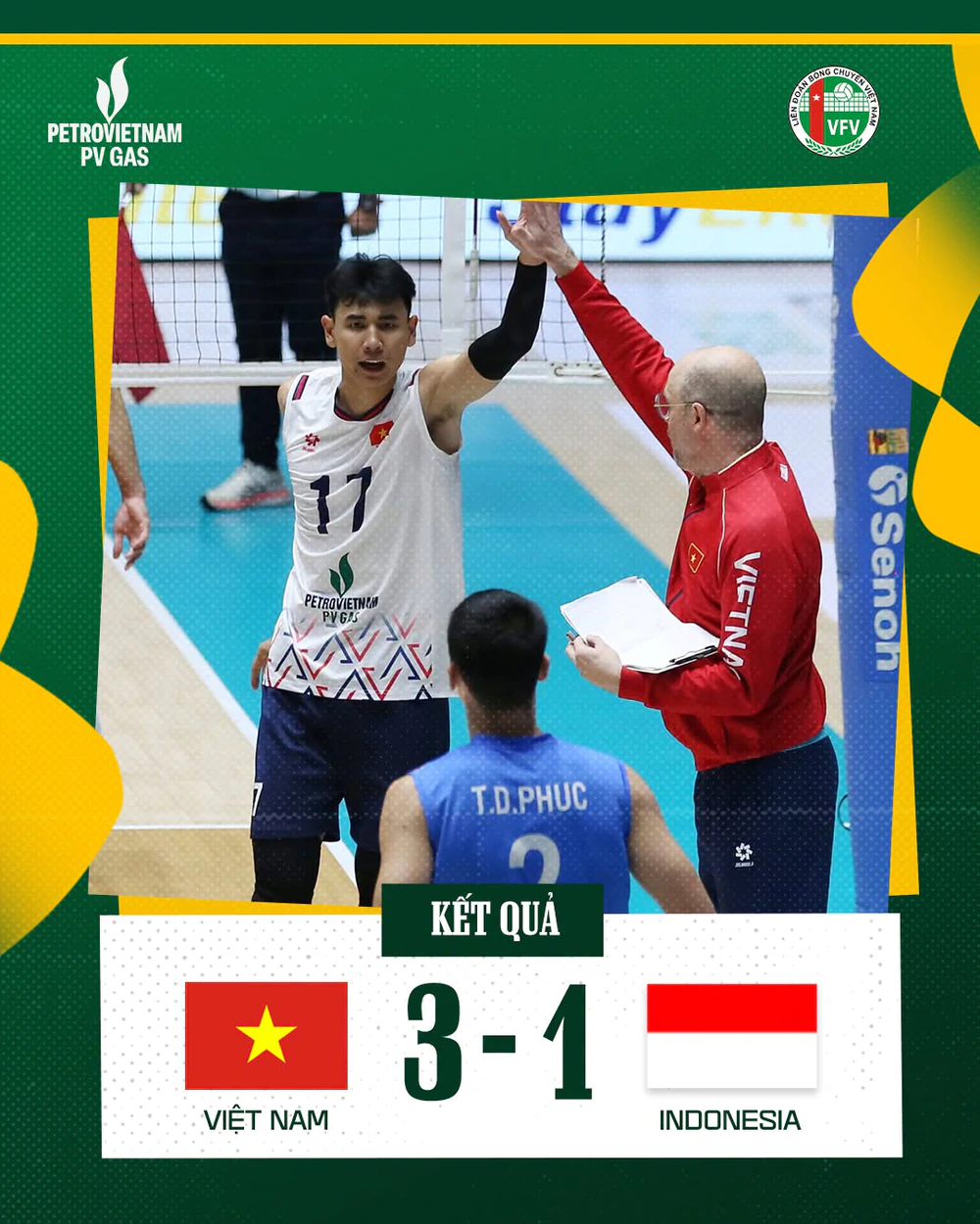 ASIAD 2026: Đại thắng Uzbekistan, bóng chuyền nam Việt Nam tái ngộ Indonesia - Ảnh 2. ASIAD 2026