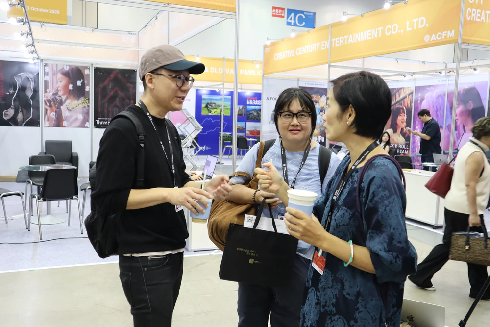 VFDA khai trương Gian hàng Điện ảnh Việt Nam tại BIFF 2026: Kết nối nguồn lực điện ảnh quốc tế - Ảnh 9.