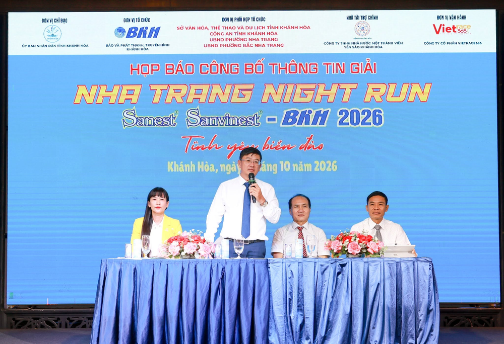 Nha Trang tổ chức giải chạy đêm ven biển, lan tỏa tình yêu biển đảo - Ảnh 1.