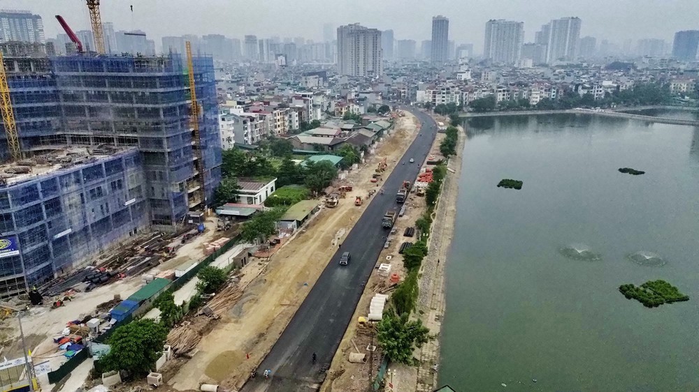 Hà Nội thông xe kỹ thuật các đoạn tuyến đường Vành đai 2,5 - Ảnh 6. Hà Nội thông xe kỹ thuật các đoạn tuyến đường Vành đai 2,5 - Ảnh 6.