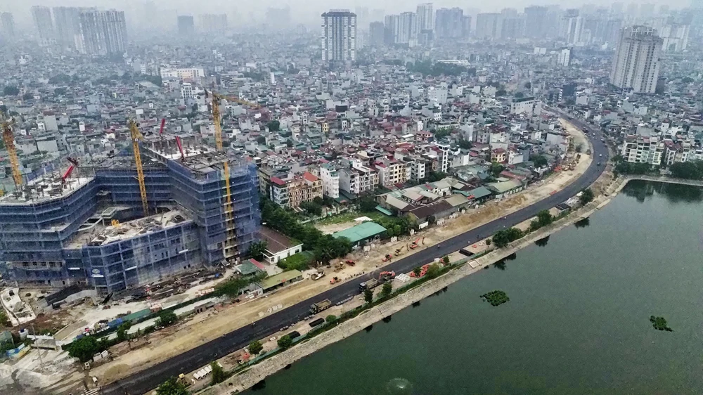 Hà Nội thông xe kỹ thuật các đoạn tuyến đường Vành đai 2,5 - Ảnh 2. Hà Nội thông xe kỹ thuật các đoạn tuyến đường Vành đai 2,5 - Ảnh 2.