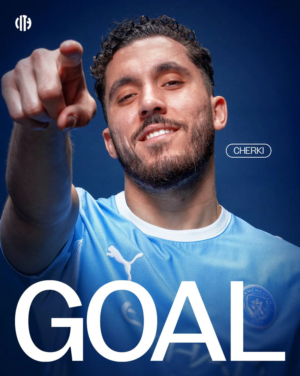Ryan Cherki nâng tỷ số lên 3-0 cho Man City. Ảnh: CLB Man City