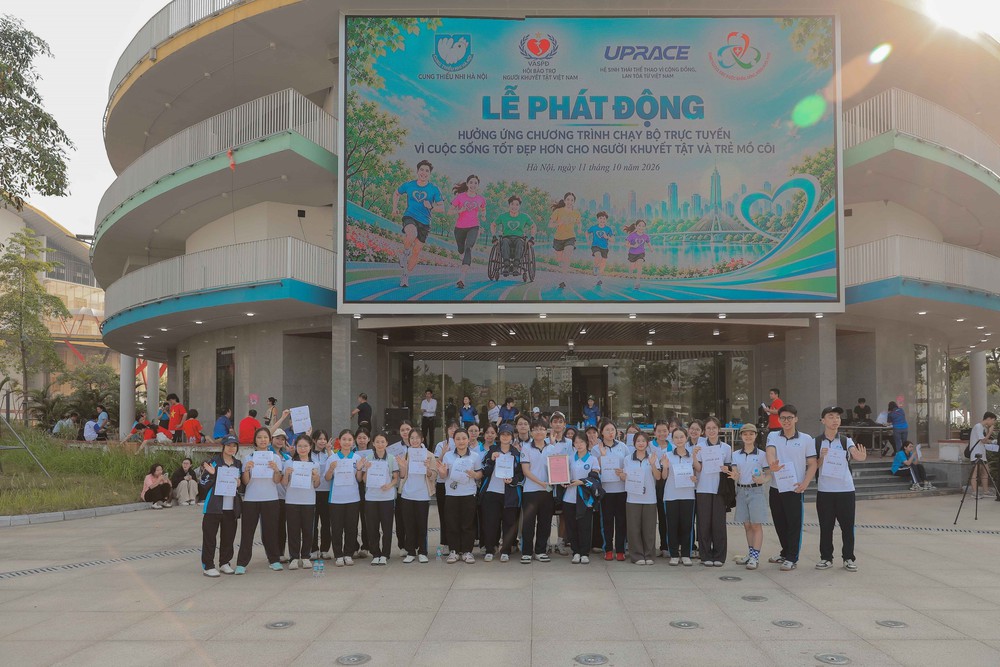 Lan tỏa tinh thần nhân ái từ giải chạy UpRace 2026 - Ảnh 10. Lan tỏa tinh thần nhân ái từ giải chạy UpRace 2026 - Ảnh 10.