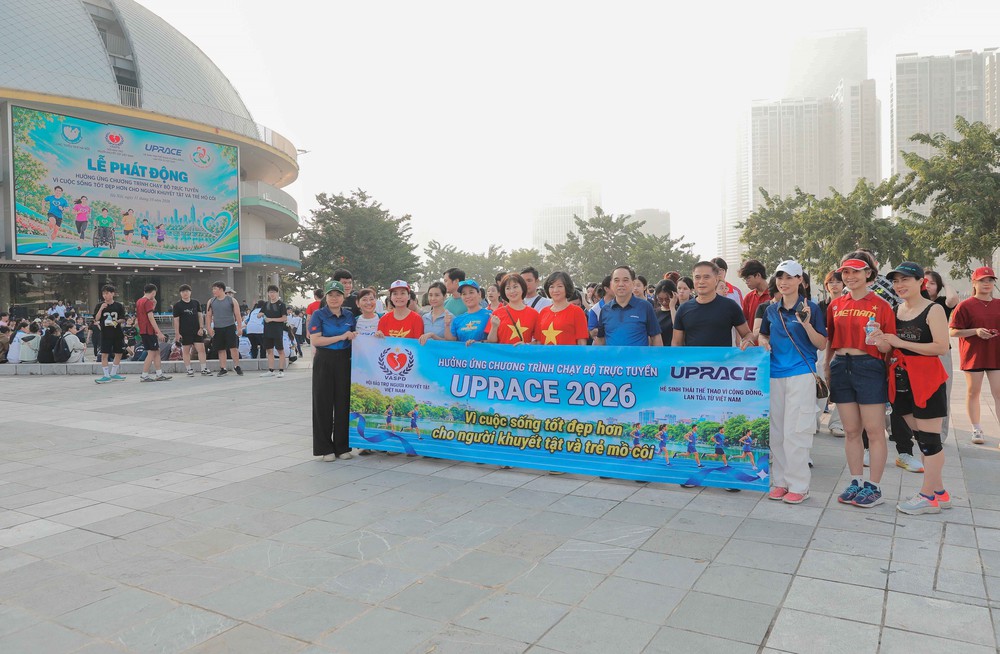 Lan tỏa tinh thần nhân ái từ giải chạy UpRace 2026 - Ảnh 12. Lan tỏa tinh thần nhân ái từ giải chạy UpRace 2026 - Ảnh 12.