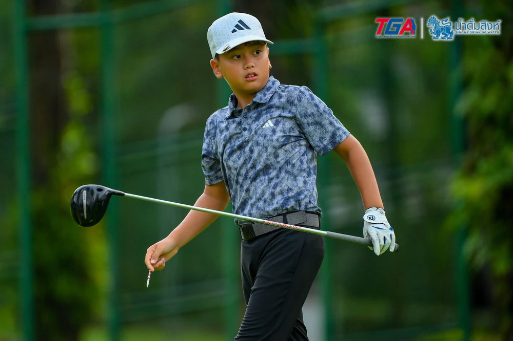 Golfer 11 tuổi Nguyễn Thái Sơn vô địch giải golf trẻ quốc tế tại Thái Lan - Ảnh 3. Golfer 11 tuổi Nguyễn Thái Sơn vô địch giải golf trẻ quốc tế tại Thái Lan - Ảnh 3.