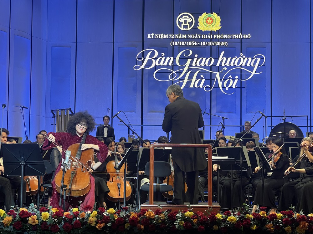 Chương trình hòa nhạc "Bản giao hưởng Hà Nội": Dòng chảy ký ức và sức sống âm nhạc Thủ thô - Ảnh 3. Chương trình hòa nhạc "Bản giao hưởng Hà Nội": Dòng chảy ký ức và sức sống âm nhạc Thủ thô - Ảnh 3.