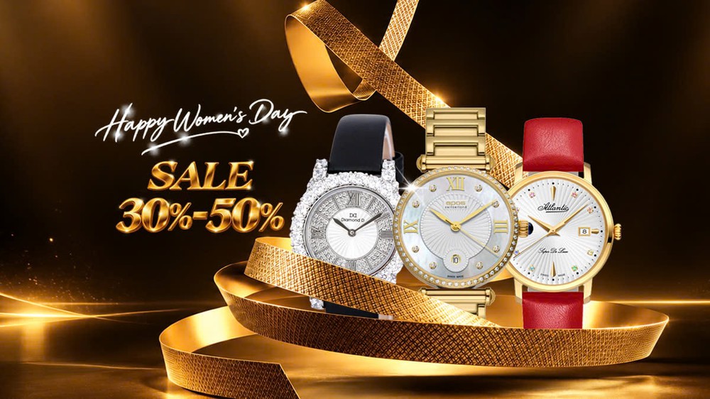 Chọn quà 20/10 đúng gu cùng Đăng Quang Watch – Ưu đãi đồng hồ nữ tới 50% - Ảnh 1.