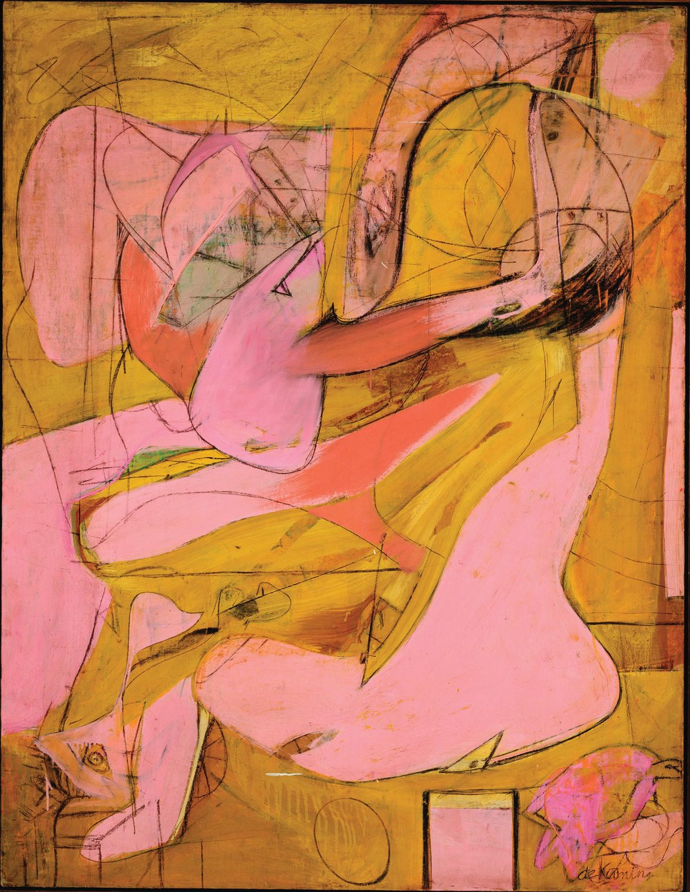 Bậc thầy trừu tượng Willem de Kooning trở về quê hương trong cuộc triển lãm lớn nhất châu Âu - Ảnh 6. Bậc thầy trừu tượng Willem de Kooning trở về quê hương trong cuộc triển lãm lớn nhất châu Âu - Ảnh 6.