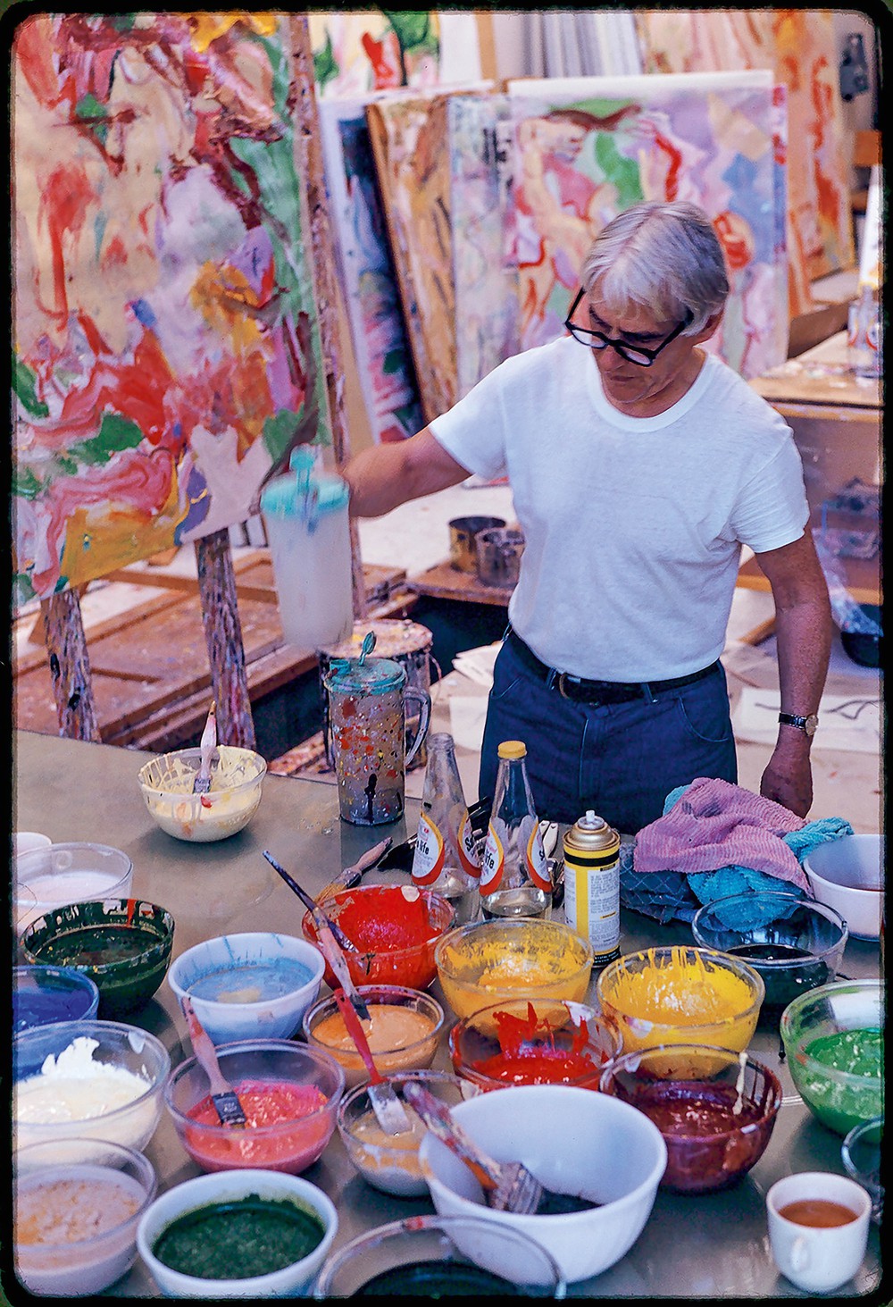 Bậc thầy trừu tượng Willem de Kooning trở về quê hương trong cuộc triển lãm lớn nhất châu Âu - Ảnh 7. Bậc thầy trừu tượng Willem de Kooning trở về quê hương trong cuộc triển lãm lớn nhất châu Âu - Ảnh 7.