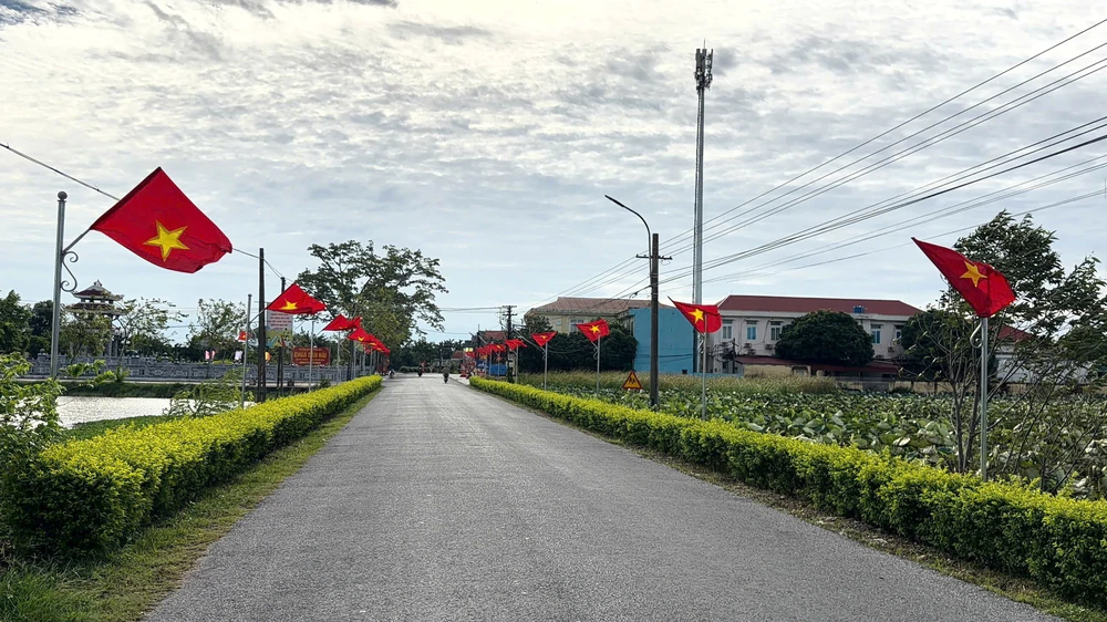Điểm nhấn cho diện mạo nông thôn mới từ mô hình “Đường cờ Tổ quốc” - Ảnh 7. Điểm nhấn cho diện mạo nông thôn mới từ mô hình “Đường cờ Tổ quốc” - Ảnh 7.