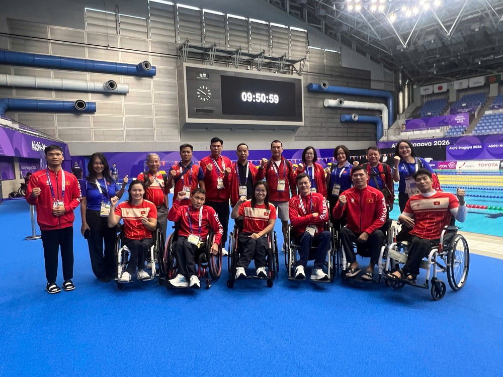 Trưởng đoàn Nguyễn Trọng Hổ động viên VĐV Việt Nam trước thềm Asian Para Games 2026 - Ảnh 2. Trưởng đoàn Nguyễn Trọng Hổ động viên VĐV Việt Nam trước thềm Asian Para Games 2026 - Ảnh 2.