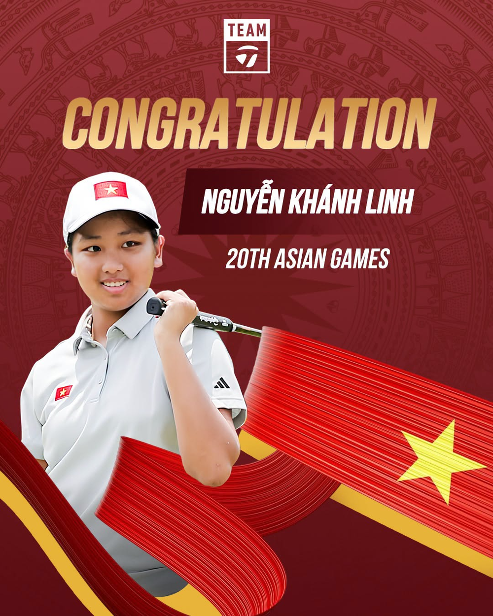 Nữ golfer Việt Nam được cơ quan quản lý golf hàng đầu thế giới mời tham gia chương trình phát triển tài năng - Ảnh 1. Nữ golfer Việt Nam được cơ quan quản lý golf hàng đầu thế giới mời tham gia chương trình phát triển tài năng - Ảnh 1.