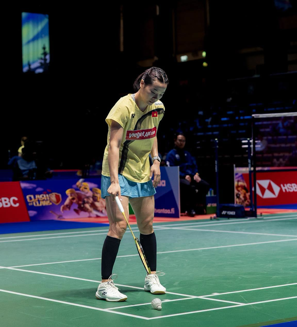Nguyễn Thùy Linh thua tay vợt số 7 thế giới, dừng bước sớm tại Đan Mạch Open 2026 - Ảnh 1.