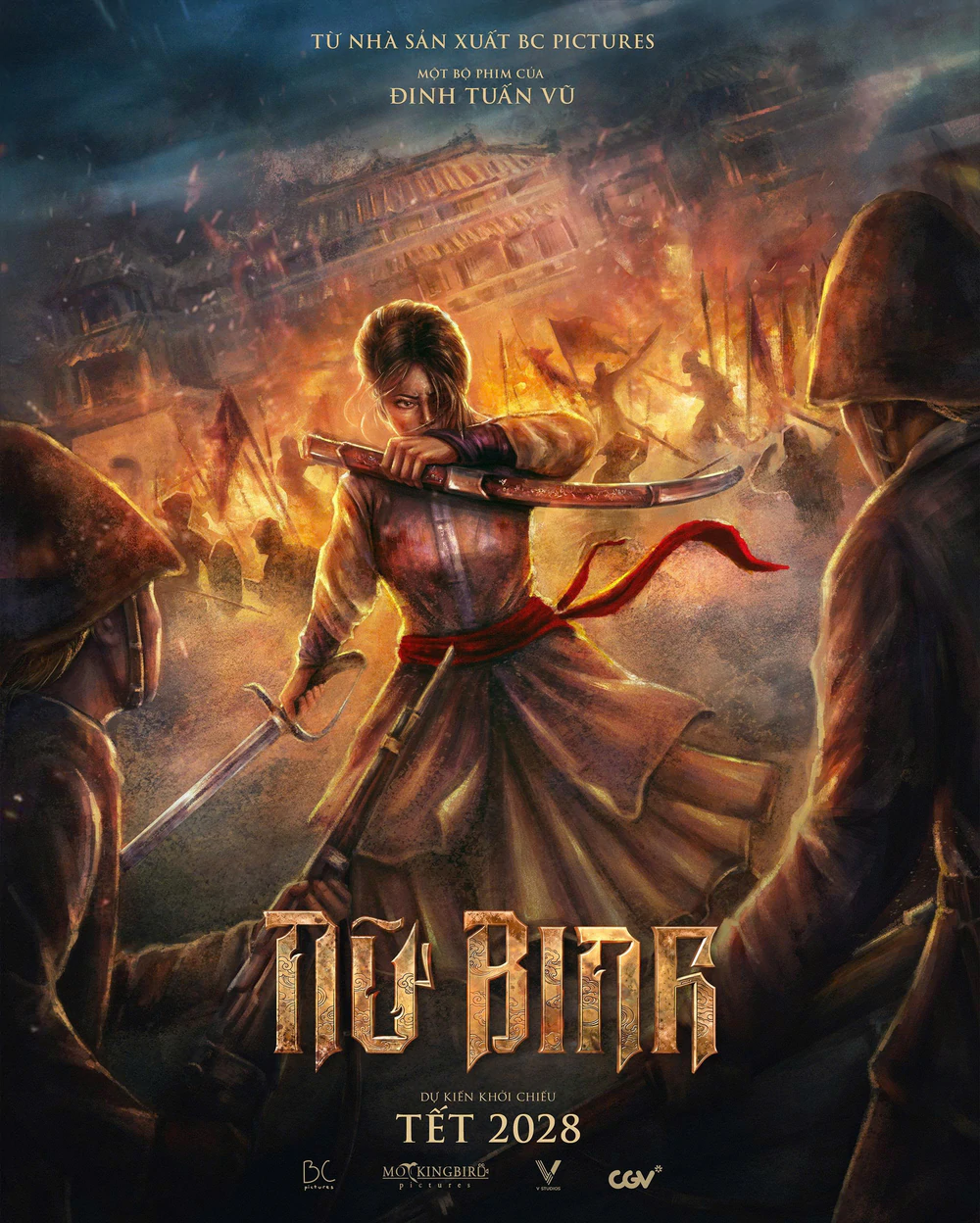 Đinh Tuấn Vũ đi tìm 20 “nữ binh” cho phim hành động Tết 2028 - Ảnh 1.