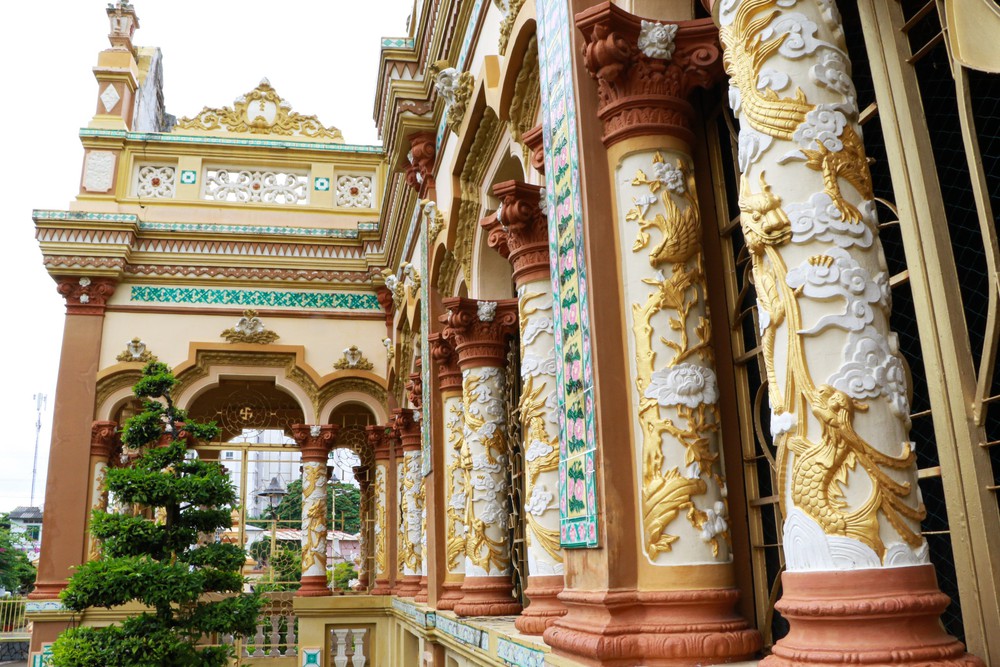 Đồng Tháp: Độc đáo kiến trúc Á - Âu ở ngôi chùa cổ 200 năm tuổi - Ảnh 10.