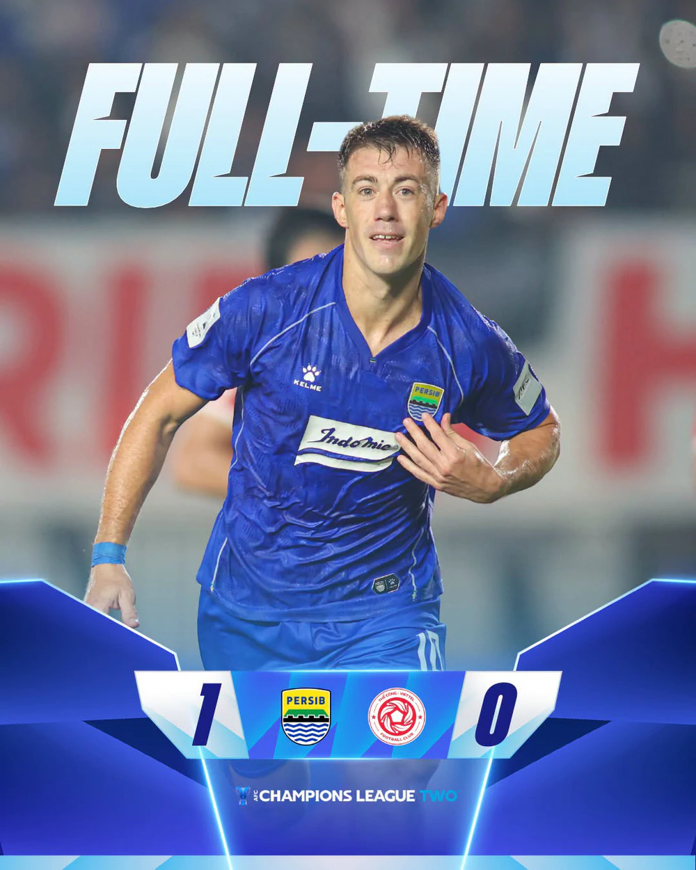 Đại diện của V-League thua nhà ĐKVĐ của Indonesia trong trận đấu có 2 thẻ đỏ - Ảnh 1. Đại diện của V-League thua nhà ĐKVĐ của Indonesia trong trận đấu có 2 thẻ đỏ - Ảnh 1.