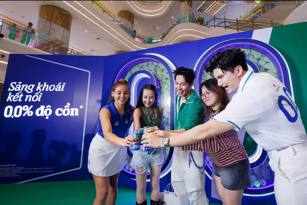 Heineken 0.0 CLUB khuấy động Thiso Mall với trải nghiệm pickleball - Ảnh 1.