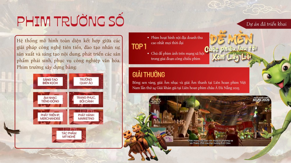 Phim trường số: Đổi mới công nghệ, mở rộng giá trị phim Việt Nam - Ảnh 1. Phim trường số: Đổi mới công nghệ, mở rộng giá trị phim Việt Nam - Ảnh 1.