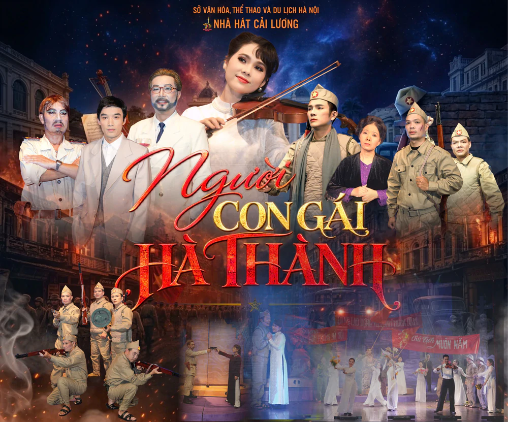 Vở cải lương Người con gái Hà Thành: đổi mới sáng tạo trong nghệ thuật truyền thống - Ảnh 1. Vở cải lương Người con gái Hà Thành: đổi mới sáng tạo trong nghệ thuật truyền thống - Ảnh 1.