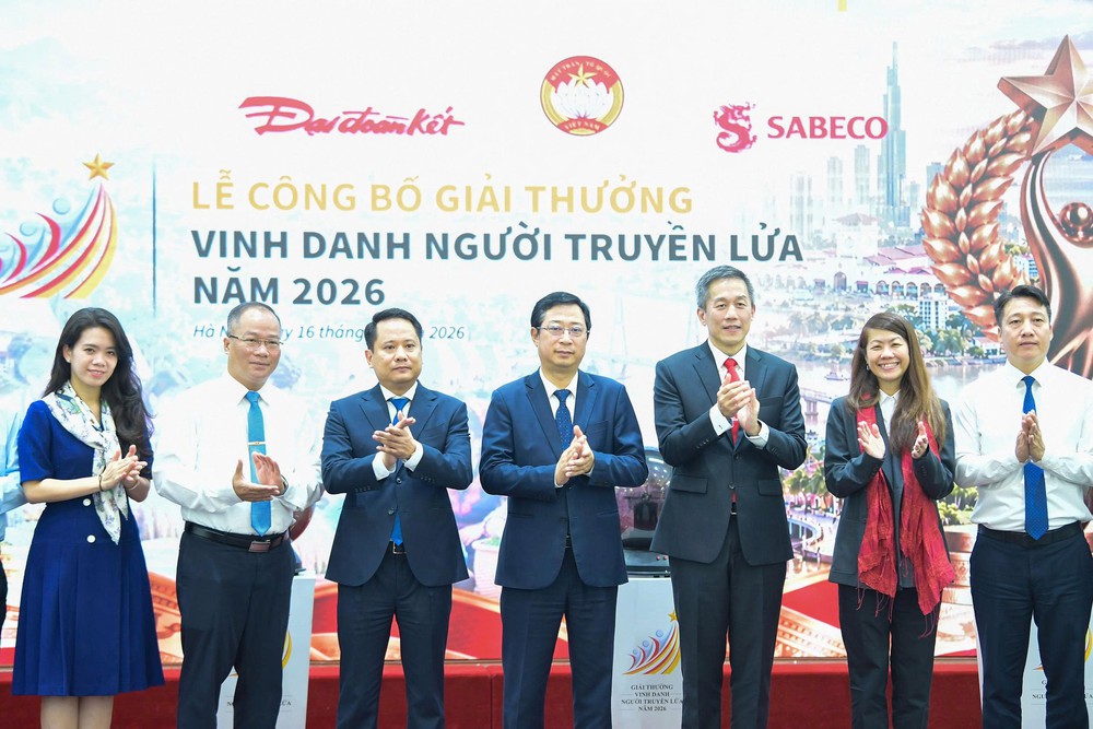SABECO khởi động giải thưởng "Vinh danh Người truyền lửa" năm 2026 - Ảnh 1.