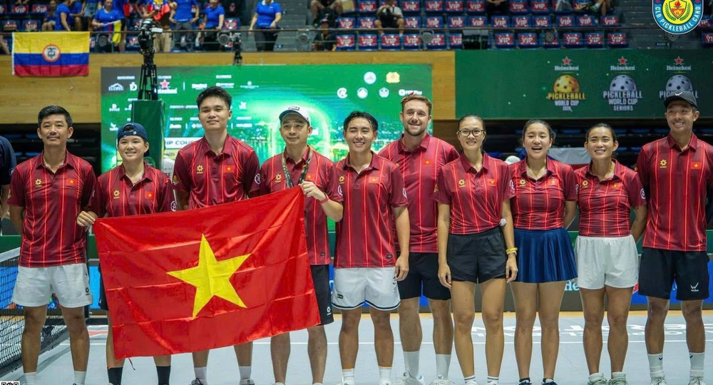 Đội tuyển pickleball Việt Nam tranh tài tại giải mở rộng Trung Quốc - ASEAN 2026 - Ảnh 1.