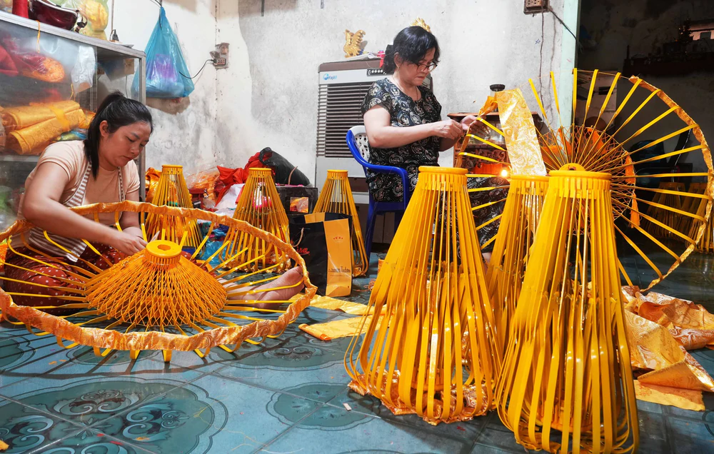 Gìn giữ nghề làm lọng giữa lòng Cố đô Huế - Ảnh 3.