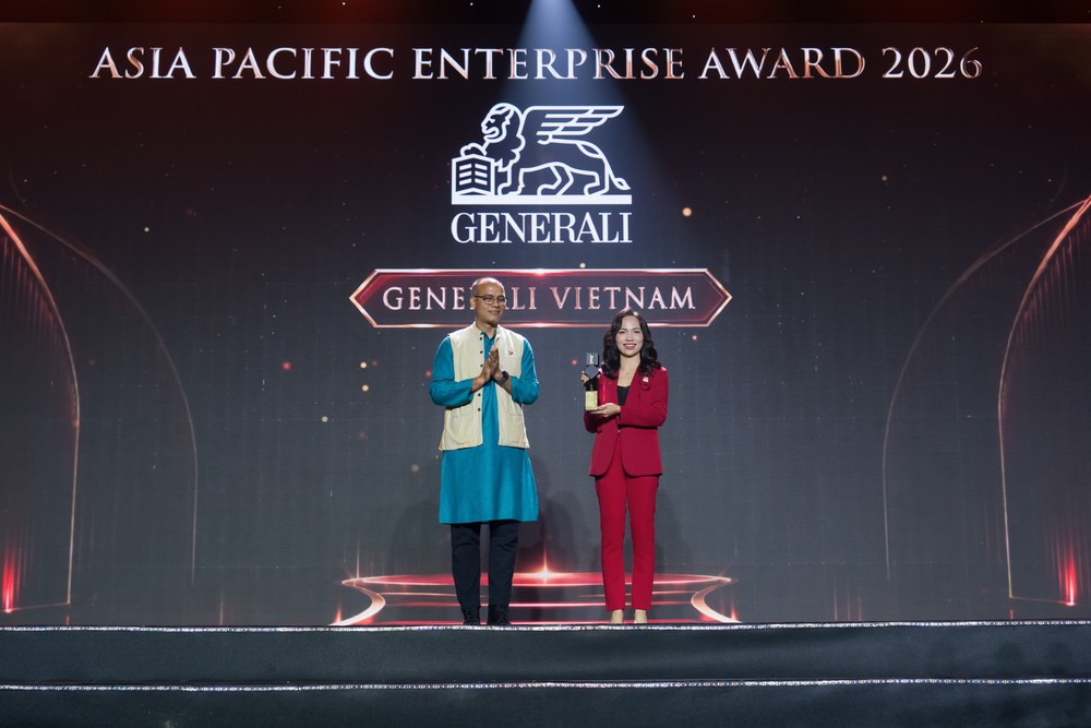Generali Việt Nam tiếp tục được vinh danh tại APEA 2026 - Ảnh 1. Generali Việt Nam tiếp tục được vinh danh tại APEA 2026 - Ảnh 1.