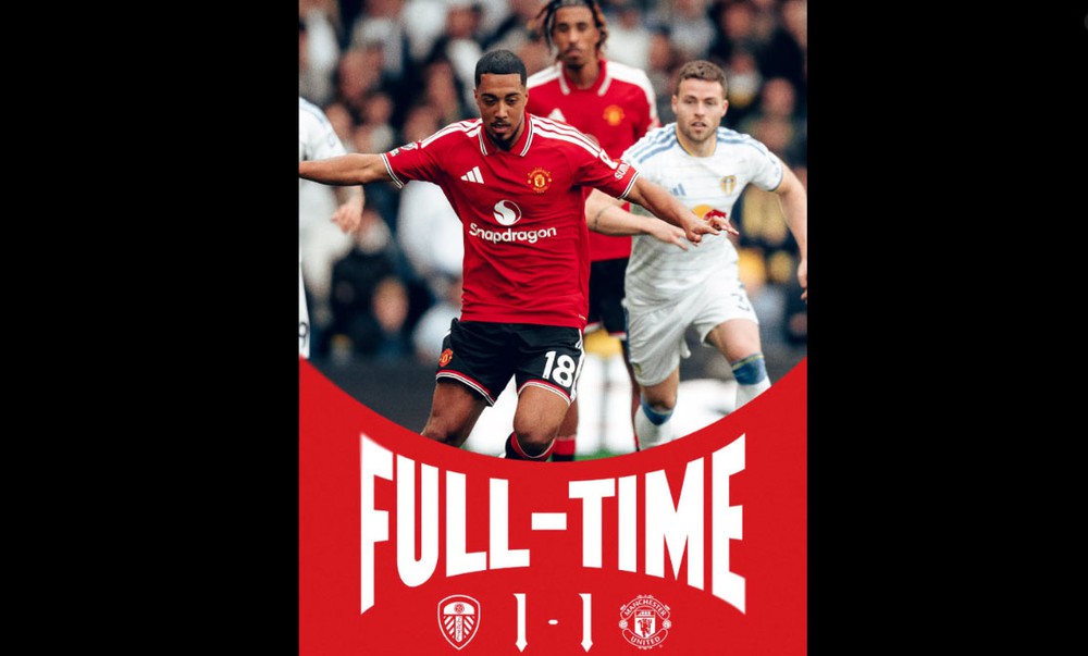 MU đánh rơi 2 điểm trên sân Leeds, Carrick chưa hết áp lực - Ảnh 1. MU đánh rơi 2 điểm trên sân Leeds, Carrick chưa hết áp lực - Ảnh 1.