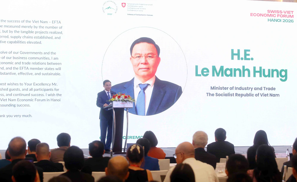 Tổng thống Guy Parmelin dự và phát biểu tại Diễn đàn Kinh tế Việt Nam - Thụy Sĩ 2026 - Ảnh 6. Tổng thống Guy Parmelin dự và phát biểu tại Diễn đàn Kinh tế Việt Nam - Thụy Sĩ 2026 - Ảnh 6.
