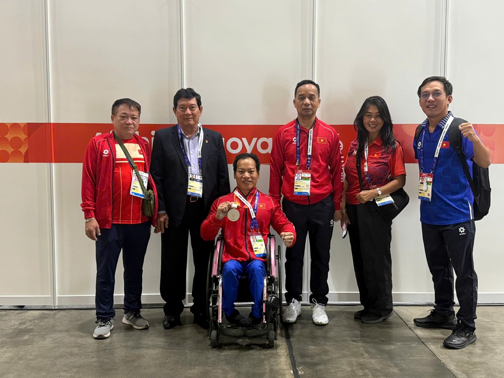 Bảng tổng sắp huy chương Asian Para Games 2026 - Ảnh 2. Bảng tổng sắp huy chương Asian Para Games 2026 - Ảnh 2.