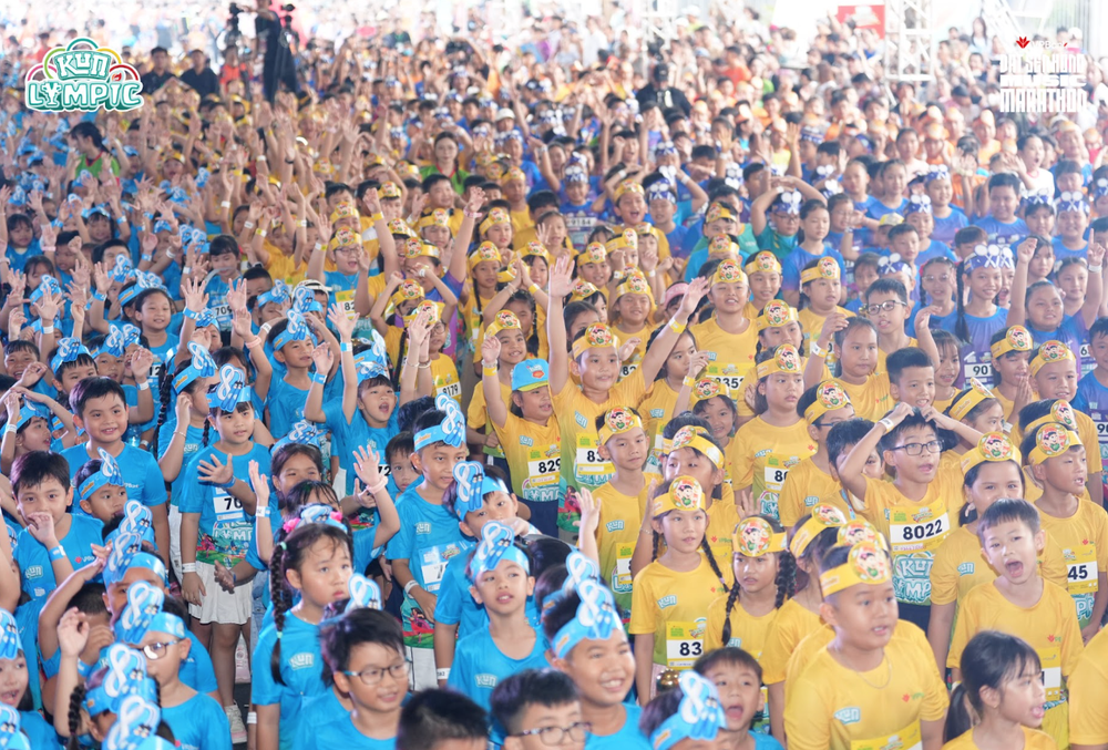KUN FUN RUN Đồng Tháp diễn ra thành công với 2.000 VĐV nhí - Ảnh 2. KUN FUN RUN Đồng Tháp diễn ra thành công với 2.000 VĐV nhí - Ảnh 2.