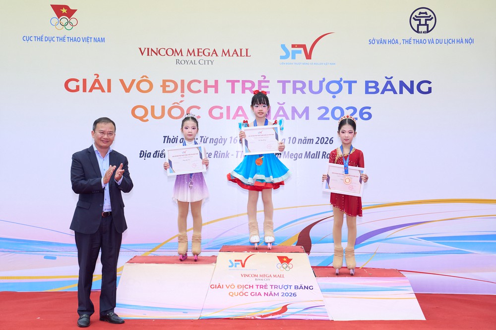 Dấu ấn từ những nội dung thi đấu mới tại Giải vô địch trẻ trượt băng quốc gia 2026 - Ảnh 3.