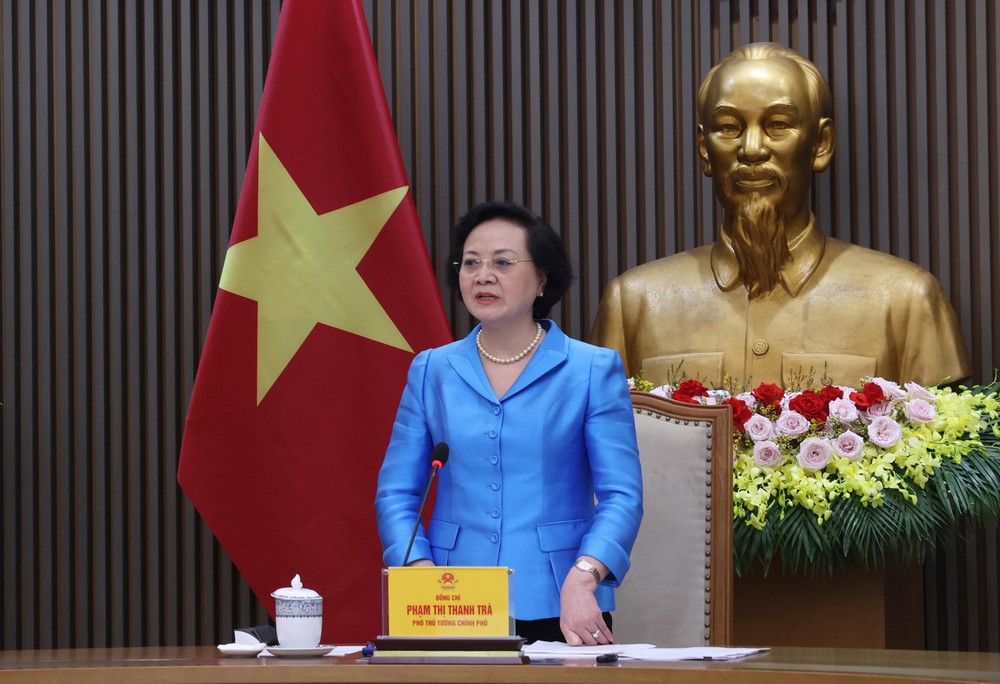 Phó Thủ tướng Phạm Thị Thanh Trà: Không lấy biên chế hiện có để hợp thức hóa vị trí việc làm - Ảnh 1. Phó Thủ tướng Phạm Thị Thanh Trà: Không lấy biên chế hiện có để hợp thức hóa vị trí việc làm - Ảnh 1.