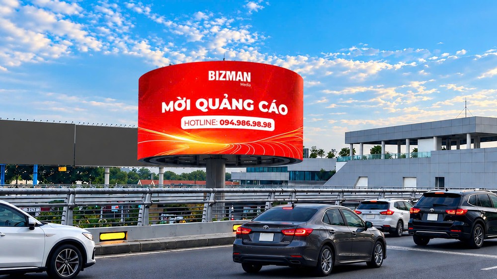 Bizman Media ra mắt màn hình LED tròn 360° tại Nhà ga T3 - Cảng HKQT Tân Sơn Nhất - Ảnh 3. Bizman Media ra mắt màn hình LED tròn 360° tại Nhà ga T3 - Cảng HKQT Tân Sơn Nhất - Ảnh 3.