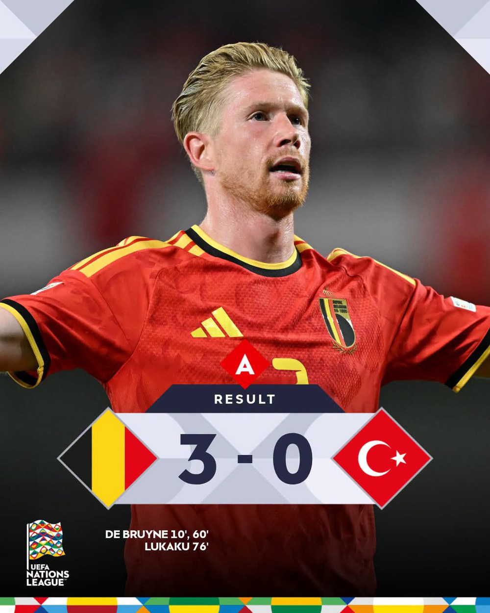 Nations League: ĐT Italy khiến ĐT Pháp của Zidane dứt mạch toàn thắng; De Bruyne ghi bàn thứ 200 - Ảnh 2. Nations League: ĐT Italy khiến ĐT Pháp của Zidane dứt mạch toàn thắng; De Bruyne ghi bàn thứ 200 - Ảnh 2.