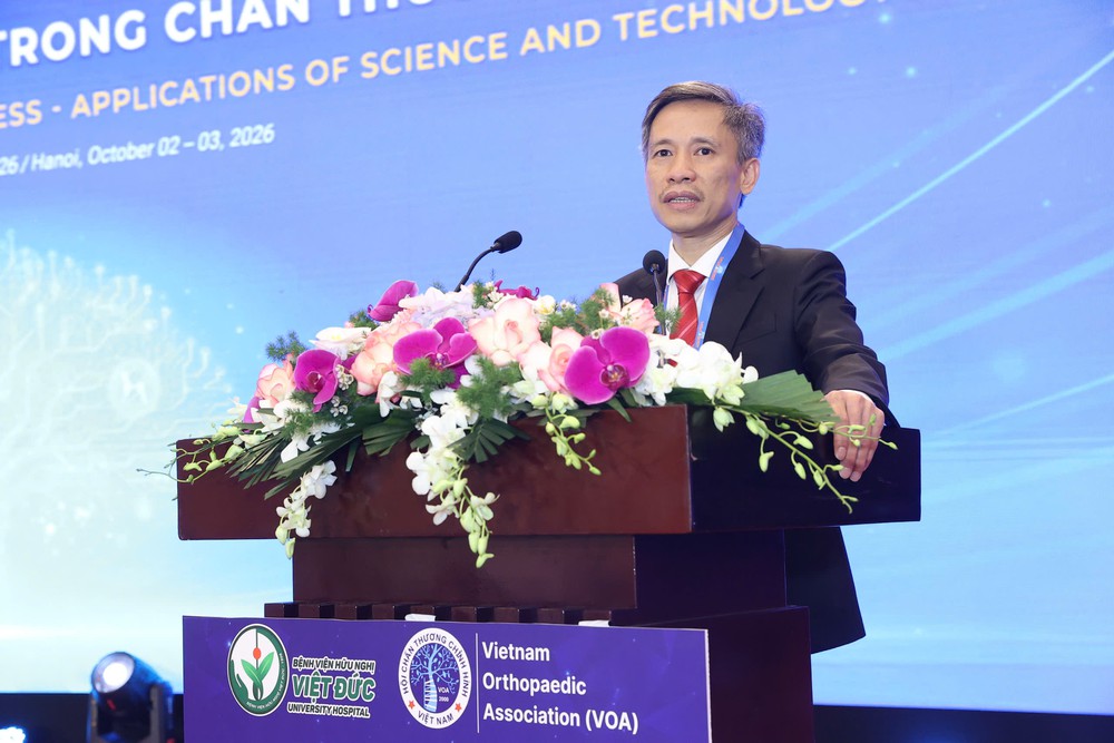 Chấn thương chỉnh hình Việt Nam đẩy mạnh ứng dụng công nghệ trong điều trị - Ảnh 2. Chấn thương chỉnh hình Việt Nam đẩy mạnh ứng dụng công nghệ trong điều trị - Ảnh 2.