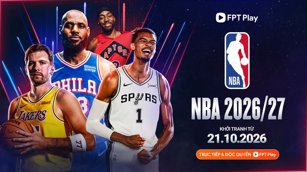 NBA 2026/27 khởi tranh trên FPT Play - Ảnh 2.