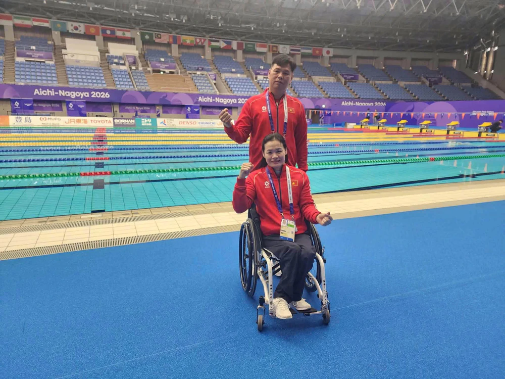 Bơi Việt Nam ba lần lỡ huy chương Asian Para Games 2026 - Ảnh 1. Bơi Việt Nam ba lần lỡ huy chương Asian Para Games 2026 - Ảnh 1.