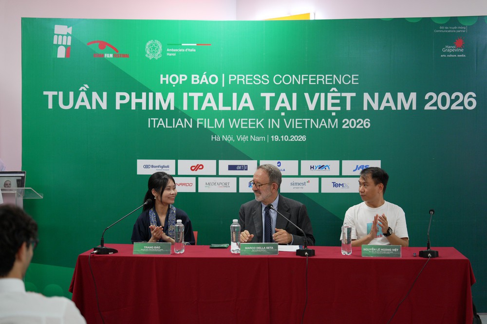 Tuần phim Italia tại Việt Nam 2026: Nhịp cầu kết nối văn hóa qua điện ảnh - Ảnh 1.