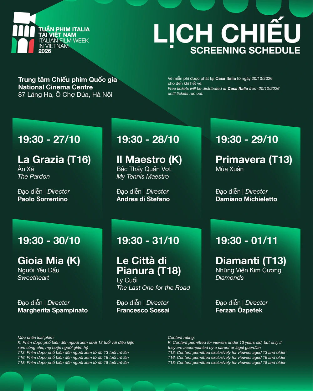 Tuần phim Italia tại Việt Nam 2026: Nhịp cầu kết nối văn hóa qua điện ảnh - Ảnh 2.