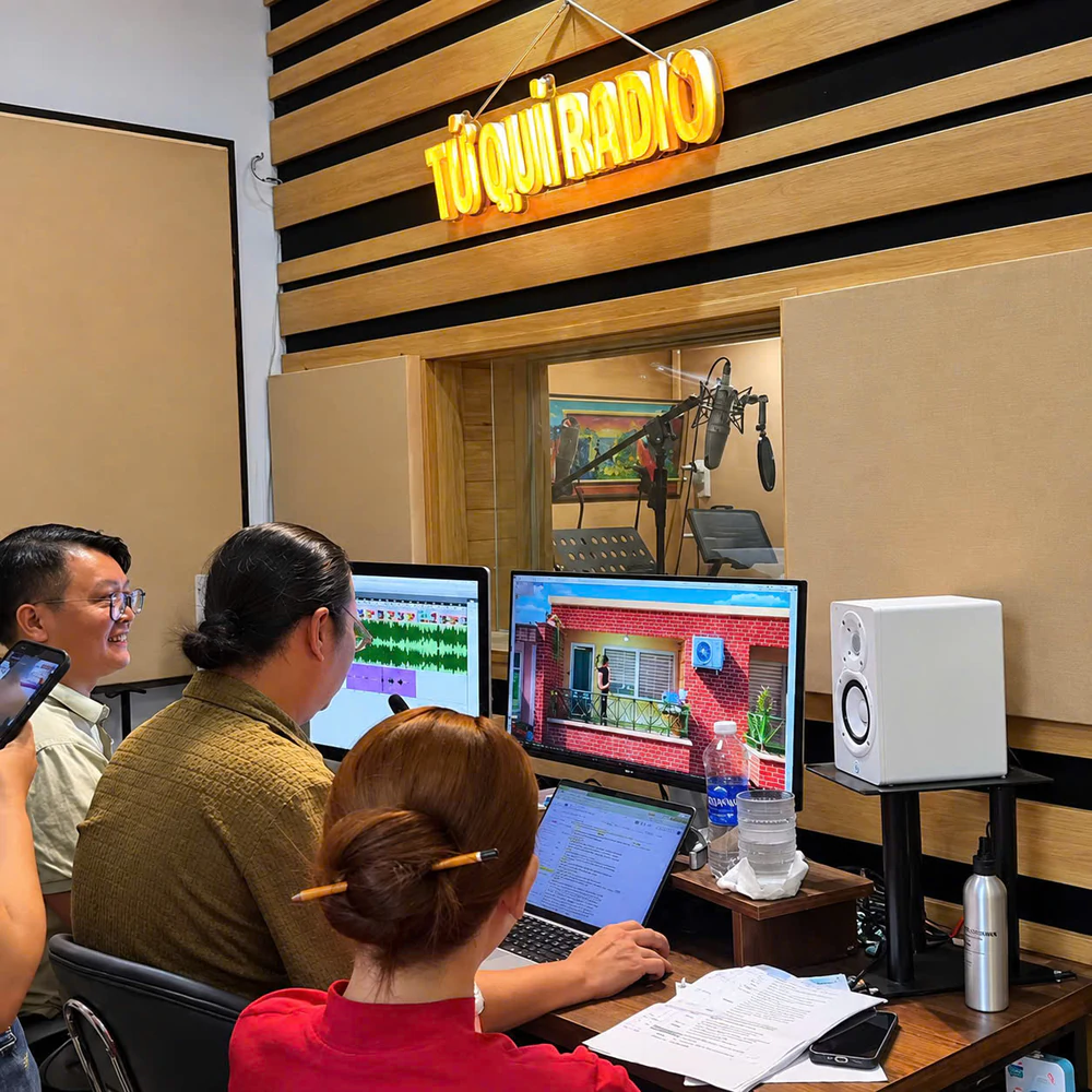 Từ phòng thu đến màn ảnh rộng: Tứ Quí Radio đưa cảm xúc Việt vào từng lời thoại - Ảnh 4.