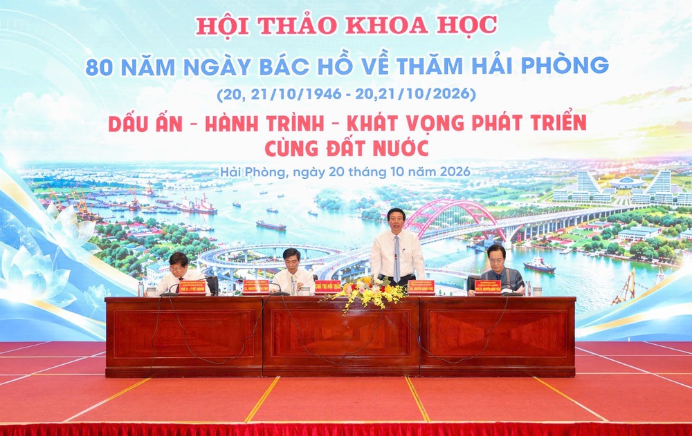 Hội thảo khoa học 80 năm Ngày Bác Hồ về thăm Hải Phòng - Ảnh 1.