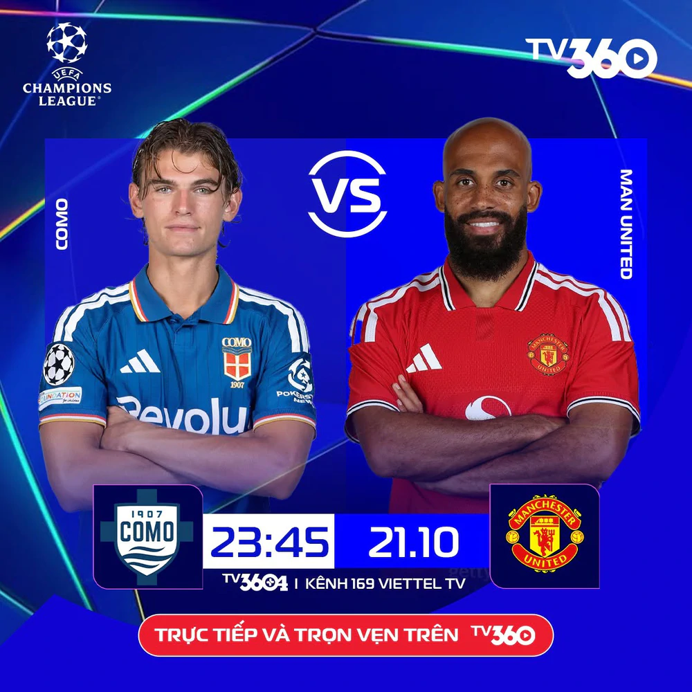 TRỰC TIẾP bóng đá Como vs MU 23h45 hôm nay, Champions League 2026/27 - Ảnh 2.