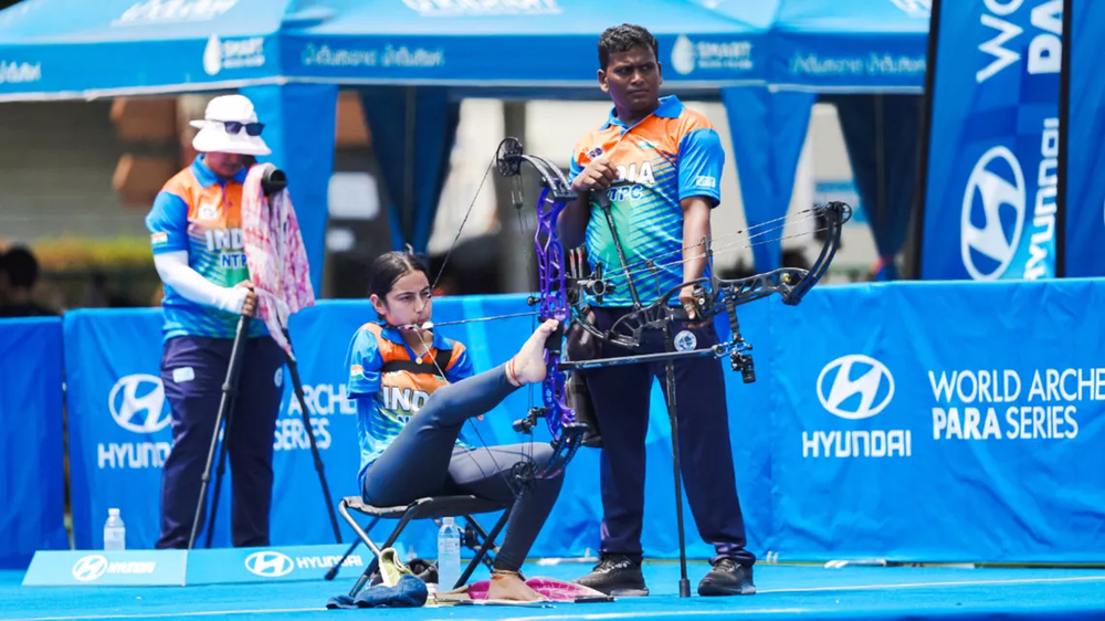 Asian Para Games 2026: Nữ cung thủ không tay phá kỷ lục thế giới - Ảnh 1. Asian Para Games 2026: Nữ cung thủ không tay phá kỷ lục thế giới - Ảnh 1.