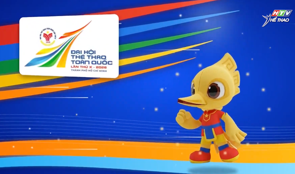 Bộ nhận diện Đại hội Thể thao toàn quốc 2026 tôn vinh bản sắc văn hóa Việt Nam - Ảnh 1.